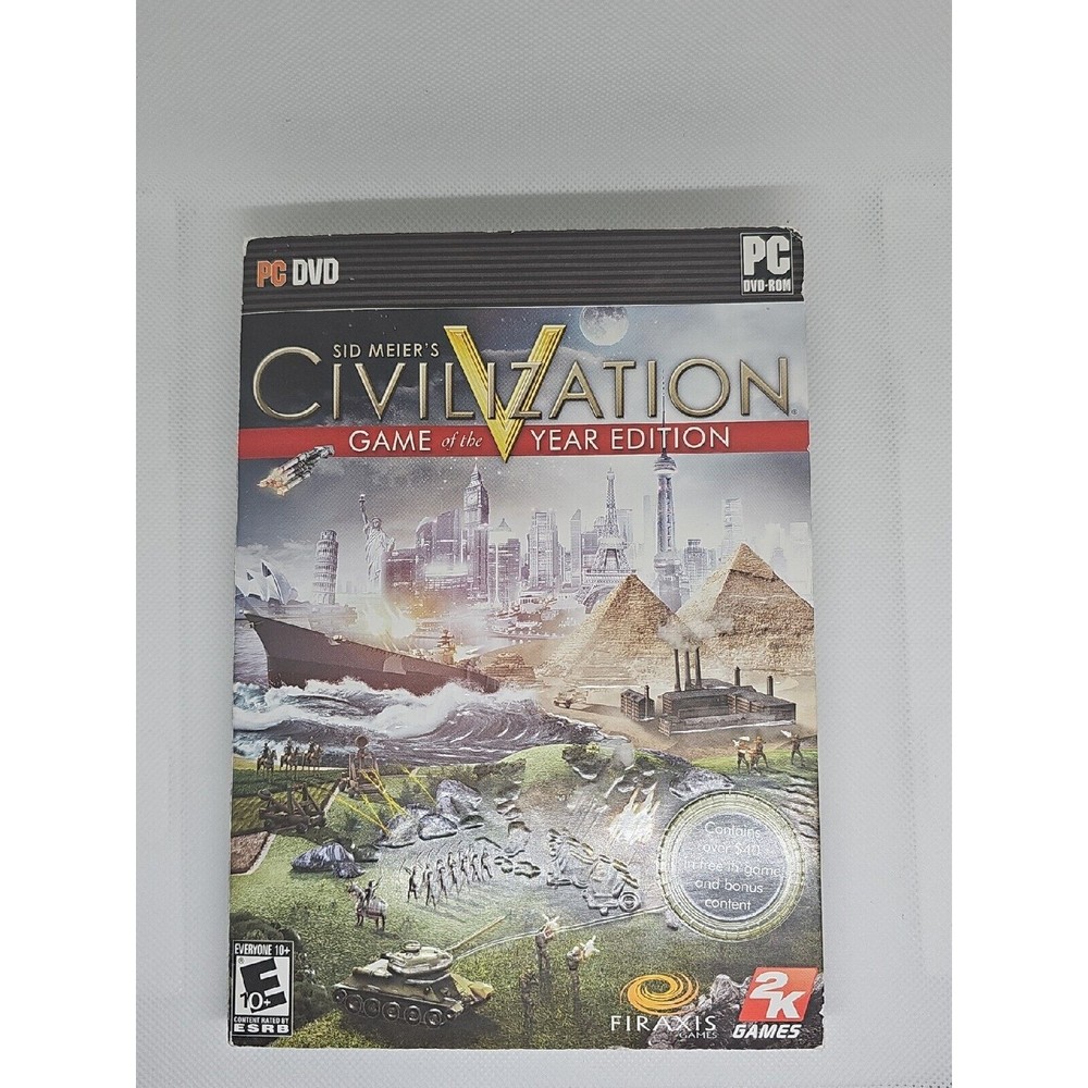 Sid Meier's Civilization V: Game of the Year Edition (PC, 2011) - CIB